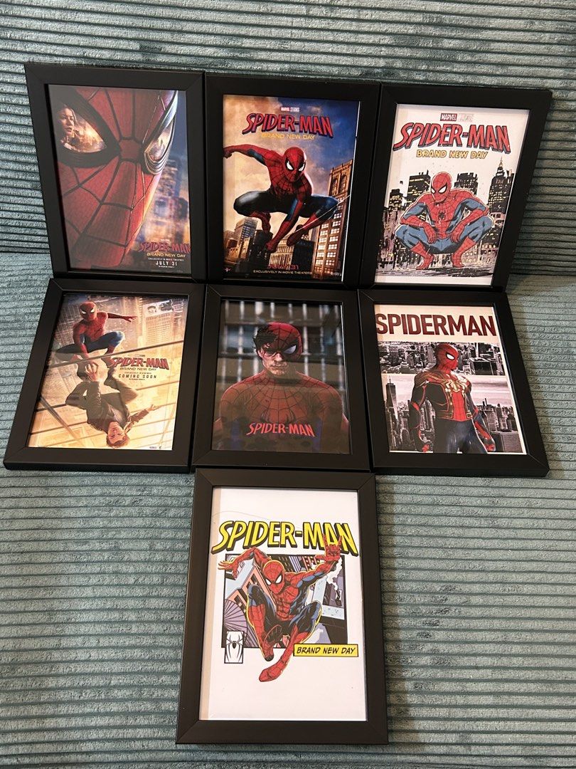 Spider-Man Mini Framed Movie Posters (Category: Western Merchandise) located in Cavite. Submitted by _schmyla (Listing ID 1454248368, Image 1). Description: .
