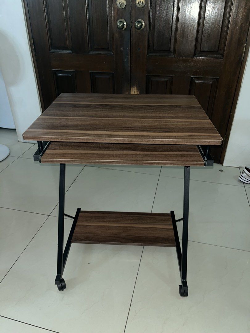 Study Table - Mandaue Foam AJA Student Desk (Category: Tables & Sets) located in Cainta. Submitted by monicanbuyhappiness (Listing ID 1454299671, Image 1). Description: RFS: Extra Desk, supposed to be for someone but they no longer needed it. - Already Built - Has 4 wheels, underdesk for extra table space, and is perfect for home offices, dorms, etc.. SF is shouldered by the buyer. Mandaue Foam BRAND NEW Aja Study Desk.