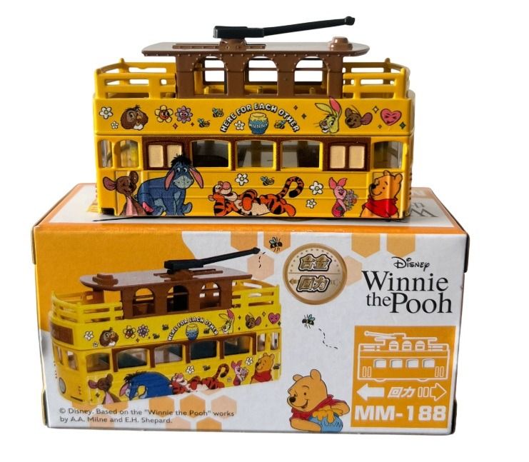 SUN HING 小熊維尼 雪糕車/ 纜車/ 雙層巴士 / 電車 / 觀光巴士 （分類：汽車模型）位於 Hong Kong。 由 networkshuttle 提交（商品編號 1454201785，圖片 6）。簡介： 每款$59 全新貨品 可以親臨付款，接受VISA,MASTER,AE,現金付。