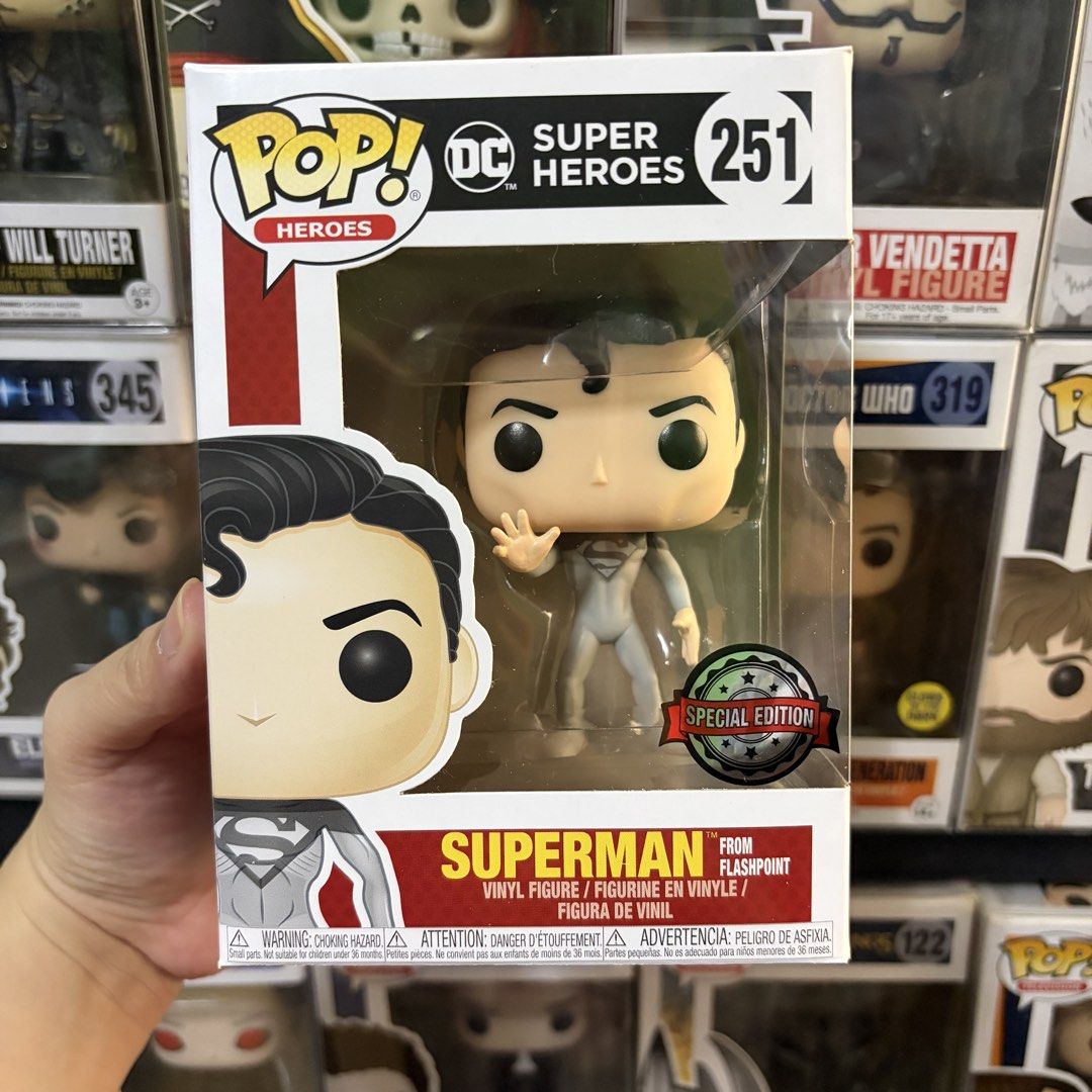 Superman From Flashpoint Funko (Category: Figurines & Statues) located in San Pedro. Submitted by oopsiboughtanotherpop-oibap (Listing ID 1454199340, Image 1). Description: .