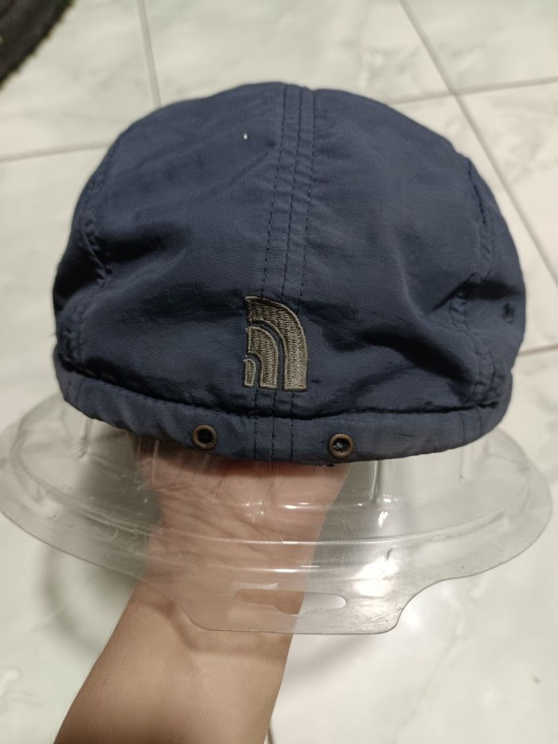 The North Face Navy Blue Cap (Category: Caps & Hats) located in Manila. Submitted by caaths_collection (Listing ID 1454359482, Image 2). Description: - Brand: The North Face - Color: Navy Blue - Material: Polyester - Features: Embroidered logo on front and back, adjustable strap - Ideal for: Outdoor activities and casual wear - Original .