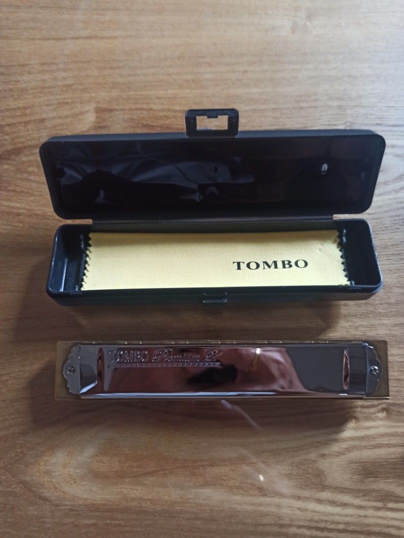 TOMBO Premium 21 Harmonica with Case and Cloth - 2pcs available (P900 each) (Category: Musical Instruments) located in Caloocan City. Submitted by rtarellano (Listing ID 1454210414, Image 1). Description: - TOMBO Premium 21 Harmonica - Model No. 3521 - 2 pcs available P900 each - Includes original black case - Comes with yellow cleaning cloth - Instruction manual included - Suitable for beginners and experienced players.