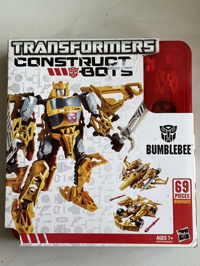 Transformers Construct-Bots Bumblebee (Category: Lego & Building Sets) located in Singapore. Submitted by meek-e-maus (Listing ID 1454235851, Image 1). Description: .