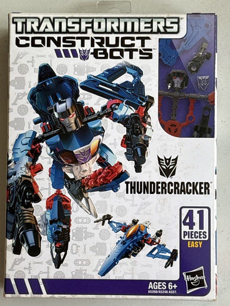 Transformers Construct-Bots Thundercracker (Category: Lego & Building Sets) located in Singapore. Submitted by meek-e-maus (Listing ID 1454236322, Image 1). Description: .