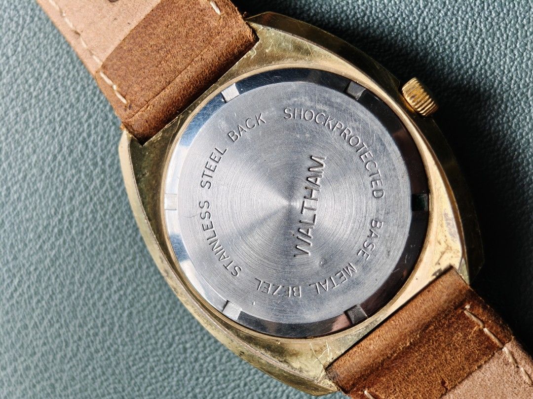 Waltham Manual Wound Mechanical Watch (Category: Luxury Watches) located in Manila. Submitted by timecheckph (Listing ID 1454361356, Image 3). Description: FOR SALE OR TRADE: Waltham Manual Wound Mechanical Watch PRICE: 5,000 41mm case size Manual Wound Mechanical Movement Fresh strap included PM for more info.