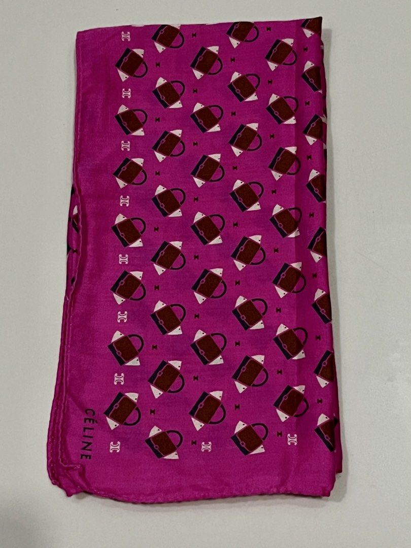 YSL and CELINE Handkerchiefs Bundle (Category: Luxury Accessories) located in Manila. Submitted by michelleprelovedy (Listing ID 1454255404, Image 2). Description: FOR SALE TWO BRANDED HANDKERCHIEFS ‼️ - FROM JAPAN - YSL HANDKERCHIEF NEVER BEEN USED - CELINE HANDKERCHIED NEVER BEEN USED - CAN BE STYLED IN HAND BAGS .