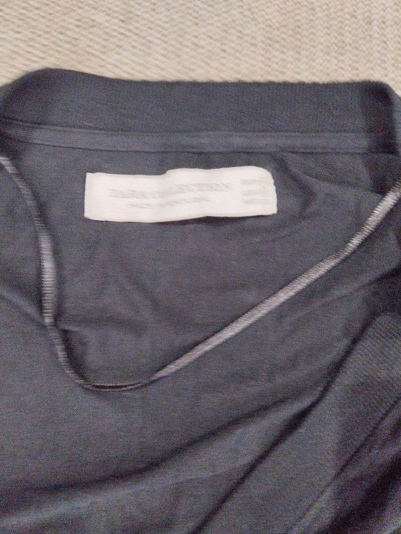 Zara Collection Black Dress & Striped Pants (Category: Sets or Coordinates) located in Antipolo. Submitted by PickClickShip (Listing ID 1454242595, Image 2). Description: Preloved Branded Dress and Slacks 1. Zara-black Dress, Stretchable, cotton,V-neck,medium @P250 2. Zara-Black Dress,long sleeves with ribbon on waist, medium,Stretchable, cotton @P250 3. H&M slacks-striles,cotton size33r,med to large@P200.