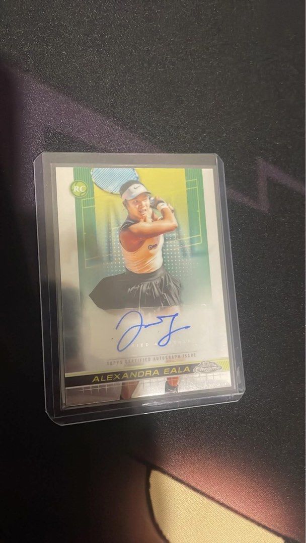 ALEX EALA TOPPS RC AUTO (Category: Raw Singles) located in Manila. Submitted by bedlambuzz (Listing ID 1454414194, Image 1). Description: .