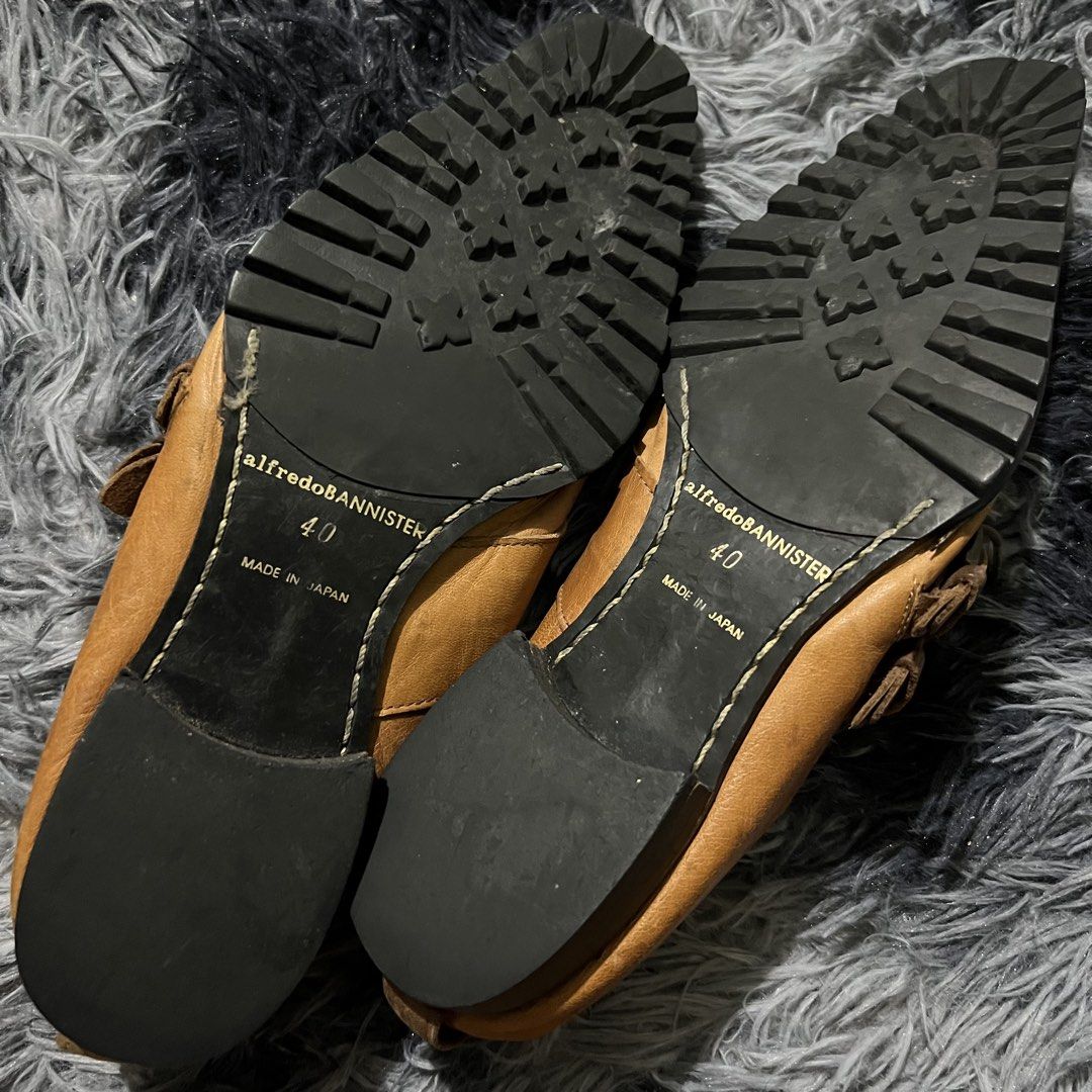 alfredo bannister - monkstrap (Category: Boots) located in Lucena. Submitted by netnyahyo (Listing ID 1454452198, Image 3). Description: alfredoBANNISTER sz 40 issue last pic .