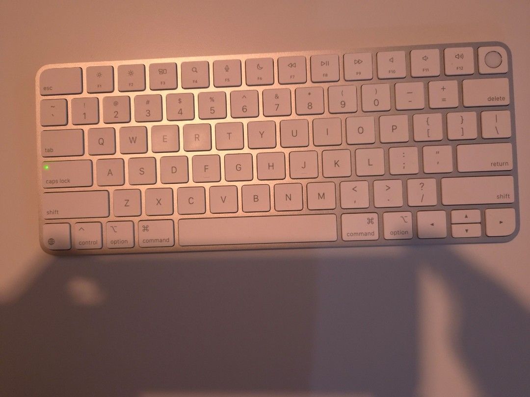 Apple Magic Keyboard with Touch ID A3188 (Category: Computer Keyboard) located in Manila. Submitted by machoopaloo (Listing ID 1454489122, Image 1). Description: - Apple Magic Keyboard - Model: A3188 - Color: White - Condition: like new, hardly used.