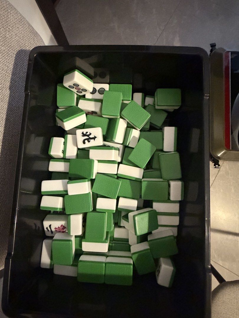 Automatic Mahjong Table (Category: Tables & Sets) located in Singapore. Submitted by iwannabuymore (Listing ID 1454484739, Image 3). Description: Working condition Not for fussies, no refund. Table is 100% in working condition Comes with 2 sets of used tiles With Animals, no Fei Arrange own transport / lalamove .