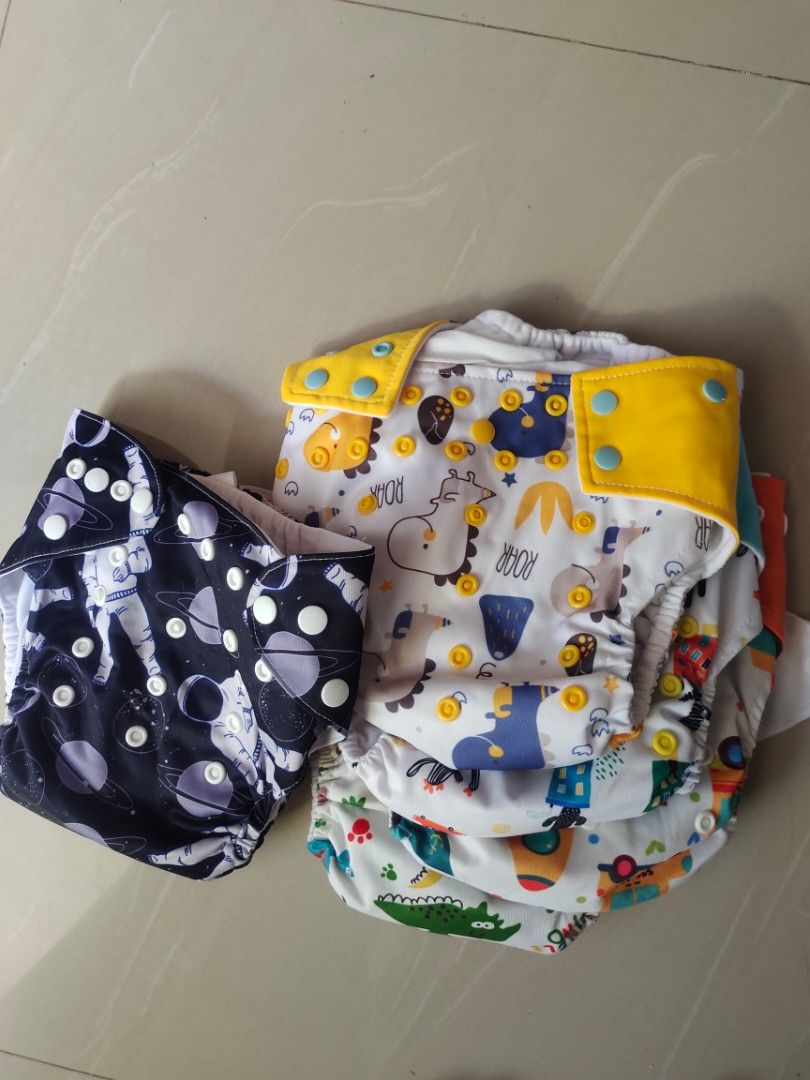 Baby cloth diaper (Category: Diapers & Baby Wipes) located in Aliaga. Submitted by kmapparel (Listing ID 1454387548, Image 3). Description: take all.