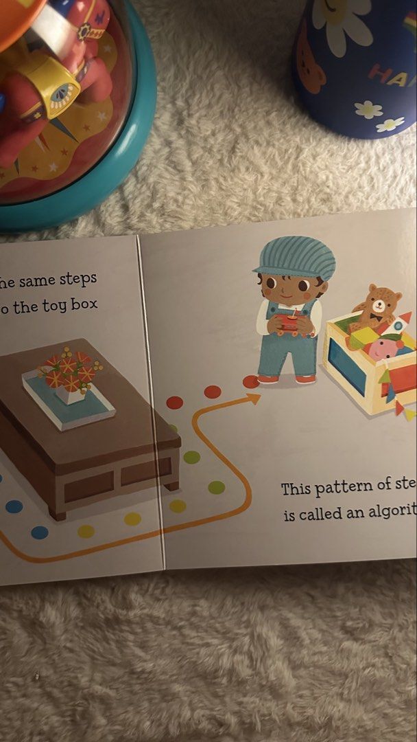 Baby Loves Coding! Board Book by Ruth Spiro (Category: Children's Books) located in Rizal. Submitted by tsina.ss (Listing ID 1454539954, Image 2). Description: - Fun board book to introduce coding to little ones. - Explains coding concepts like algorithms simply. - Features bright, engaging illustrations. - Ideal for early STEM education. - Perfect for curious babies and toddlers..