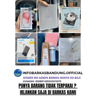 (Kategori: ) berada di . Dikirim oleh infobarkasbandung (ID iklan 1454390061, Gambar 1). Deskripsi: .