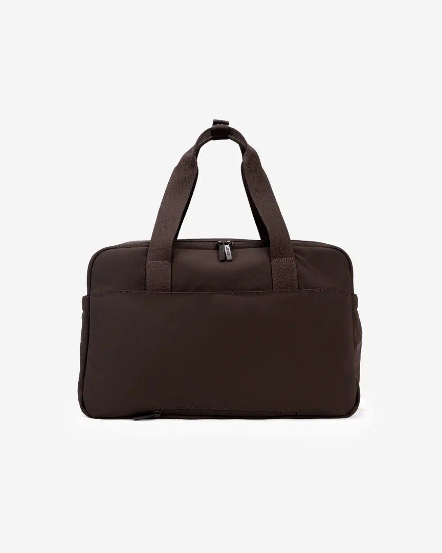 BASH* | Mini Weekender Mono in Terra (Category: Sling Bags) located in Quezon City. Submitted by avenue.de.belle (Listing ID 1454383022, Image 3). Description: BASH* | Mini Weekender Mono in Terra • Mini Weekender 🚨 Limited pieces available in limited quantities. Once sold, they’re gone. 🚨 • DESCRIPTION Everything you love about our Mini Weekender, now with hidden top access. Grab what you need without laying your bag flat, then get moving. Fin