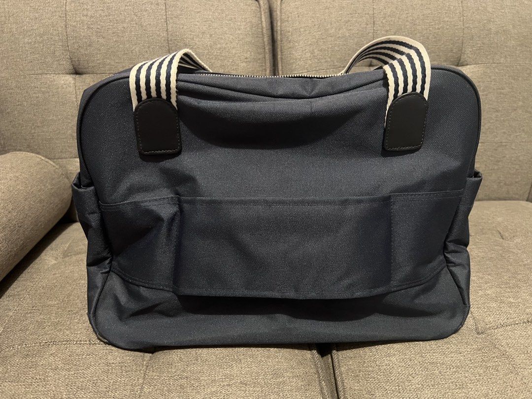 Beaba Diaper Travelling Bag (Category: Diaper Bags & Wetbags) located in Las Pinas. Submitted by r3shop2020 (Listing ID 1454393256, Image 3). Description: Beaba Geneve II Changing Bag • Color: Navy Blue (unisex ang color, bagay din kay daddy) • Barely used, dinadala lang during pedia visits. • Bought at ₱5,300 from the orange app - Beaba site last August 2025 • Complete set (insulated storage pouch, pacifier case, changing pad, shoulder strap and