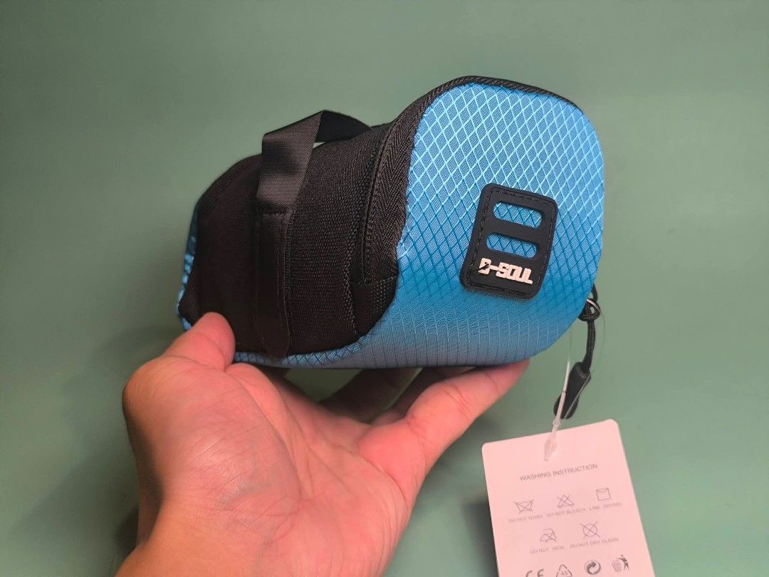 B-SOUL Bicycle Saddle Bag - Red or Blue (Category: Bicycles) located in Baguio. Submitted by aftereditbymc (Listing ID 1454492404, Image 2). Description: 120 Each 📍 Baguio City ❗ payment first -DA Mabini/LT with hf -Shipping via J&T .