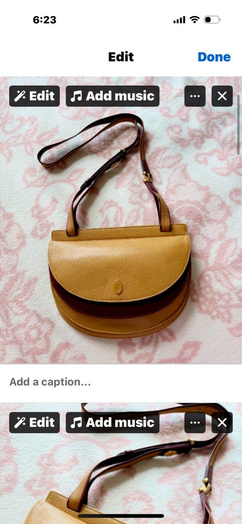 Cartier Bag (Category: Luxury Bags & Wallets) located in Quezon City. Submitted by liezl.marie (Listing ID 1454479610, Image 1). Description: Authentic vintage Must de C@rt!a€r Trinity Half-Moon leather shoulder bag. 14,800 Open for layaway. Disclaimer: We are not affiliated, associated, authorized, endorsed by or in any way officially connected with any other company or luxury brand. All copyrights are reserved to the original brand..