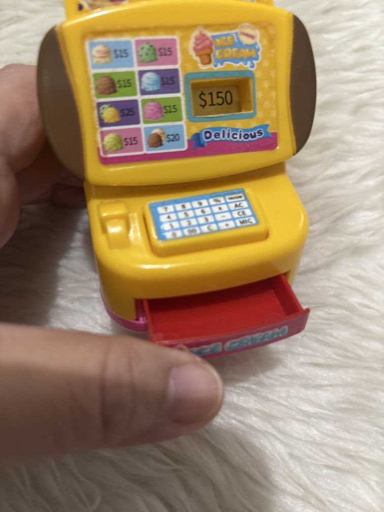 Cash register toy auto press (Category: Kids Toys) located in Manila. Submitted by vintageaccessories (Listing ID 1454516029, Image 3). Description: .