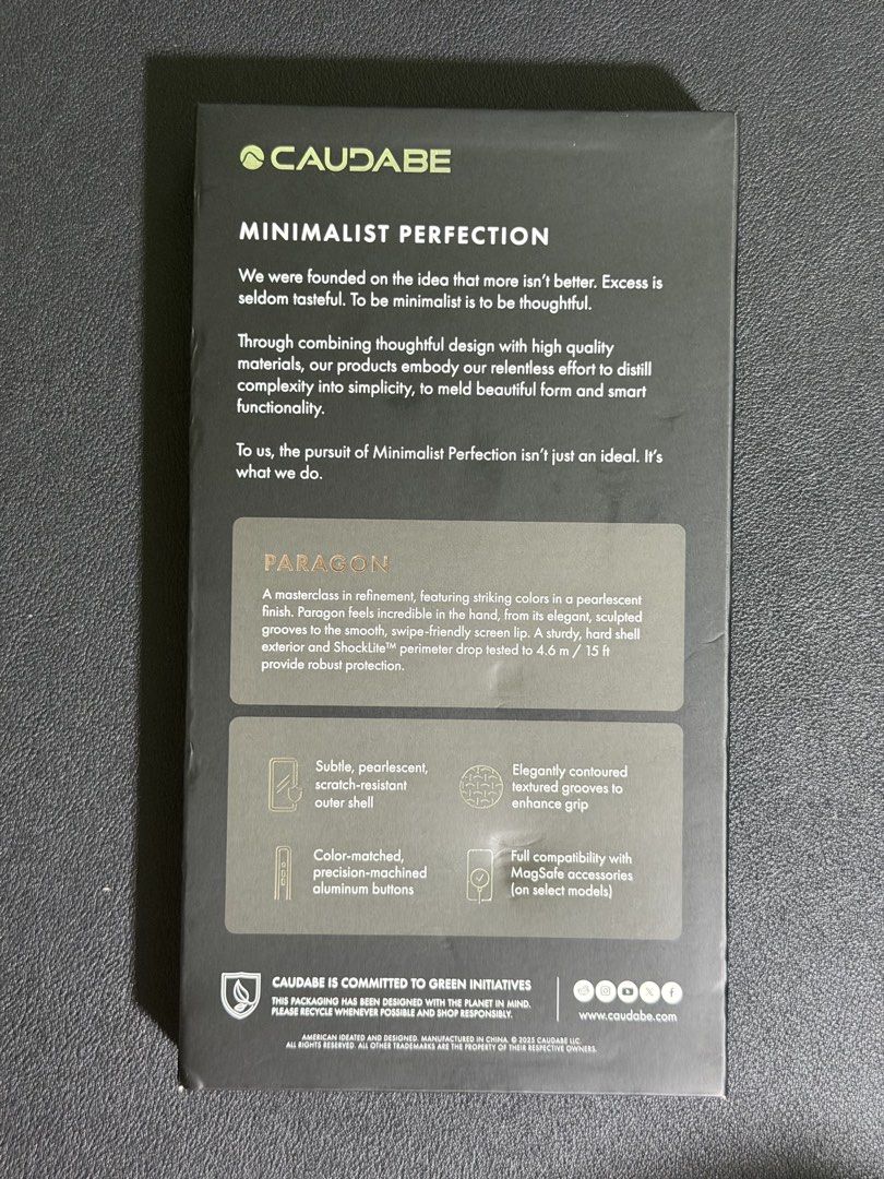 BRAND NEW Caudabe Paragon Precise - Orchid iPhone 17/18 Pro (NOT MAX) (Category: Cases & Sleeves) located in Pasig City. Submitted by engrbii (Listing ID 1451277889, Image 3). Description: FS case for iPhone 17/18 pro (NOT MAX) Caudabe Paragon Precise - Orchid BRAND NEW, under warranty, with receipt ACTUAL PHOTOS POSTED. ₱2,500 LAST PRICE POSTED❗️ Shipping will be shouldered by the buyer (grab/lalamove/angkas) Meet-up possible within Pasig and BG