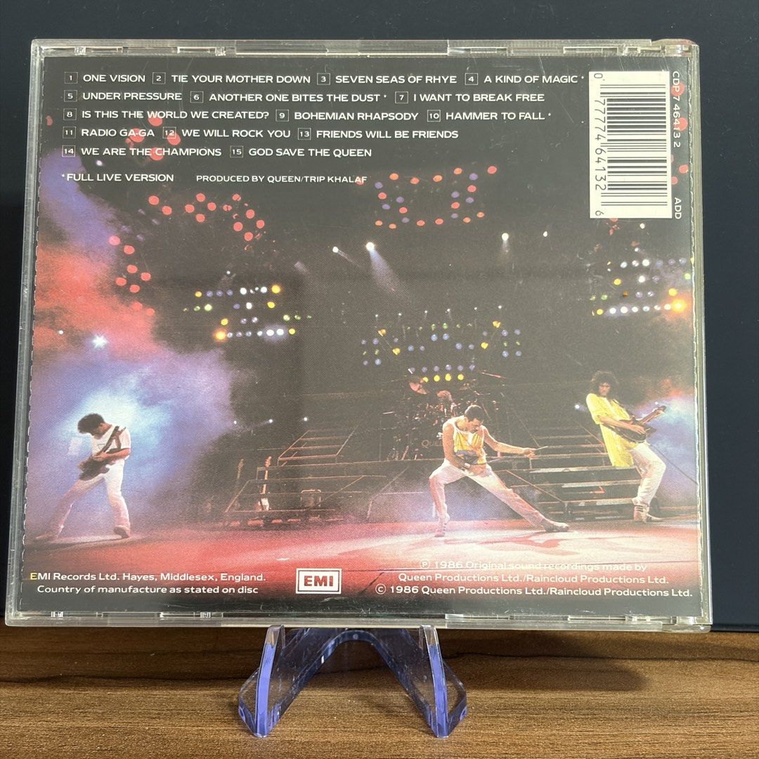 CD - Queen (Category: CDs & DVDs) located in Singapore. Submitted by joyfarm (Listing ID 1454375235, Image 2). Description: .