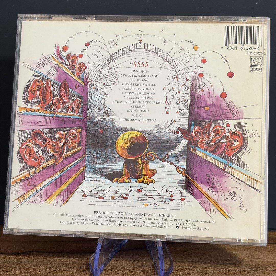 CD - Queen (Category: CDs & DVDs) located in Singapore. Submitted by joyfarm (Listing ID 1454375286, Image 2). Description: .