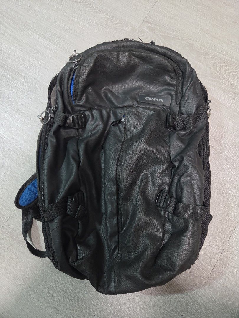 Crumpler Border Zero Backpack (Category: Backpacks) located in Singapore. Submitted by gudang_sales (Listing ID 1454533809, Image 1). Description: - Brand: Crumpler - Model: Border Zero Backpack - Color: Black - Condition: Good - Features: Durable material, multiple compartments for organization, sleek design. - Ideal for daily use, travel, or commuting..