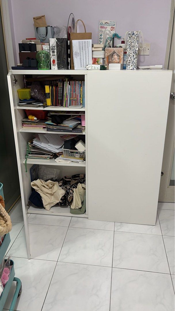 Cupboard (Category: Shelves, Cabinets & Racks) located in Singapore. Submitted by drownfishi (Listing ID 1454530759, Image 1). Description: bookshelf( doesn’t include items inside) self collection.