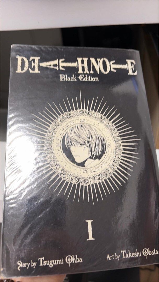 Death Note Black Edition Manga Volume 1 (Category: Comics & Manga) located in Makati City. Submitted by lokalsarisari (Listing ID 1451295394, Image 1). Description: For SALE / Binebenta Death Note Black Edition Manga Volume 1 Price: 450 Read once. Still in very good condition. Signs of usage. Bit of yellowing. Kindly manage your expectations. All bought from Fully Booked SRP is 1,119 Location: Makati MoP: Gcash / Bank Transfer Shipping shouldered