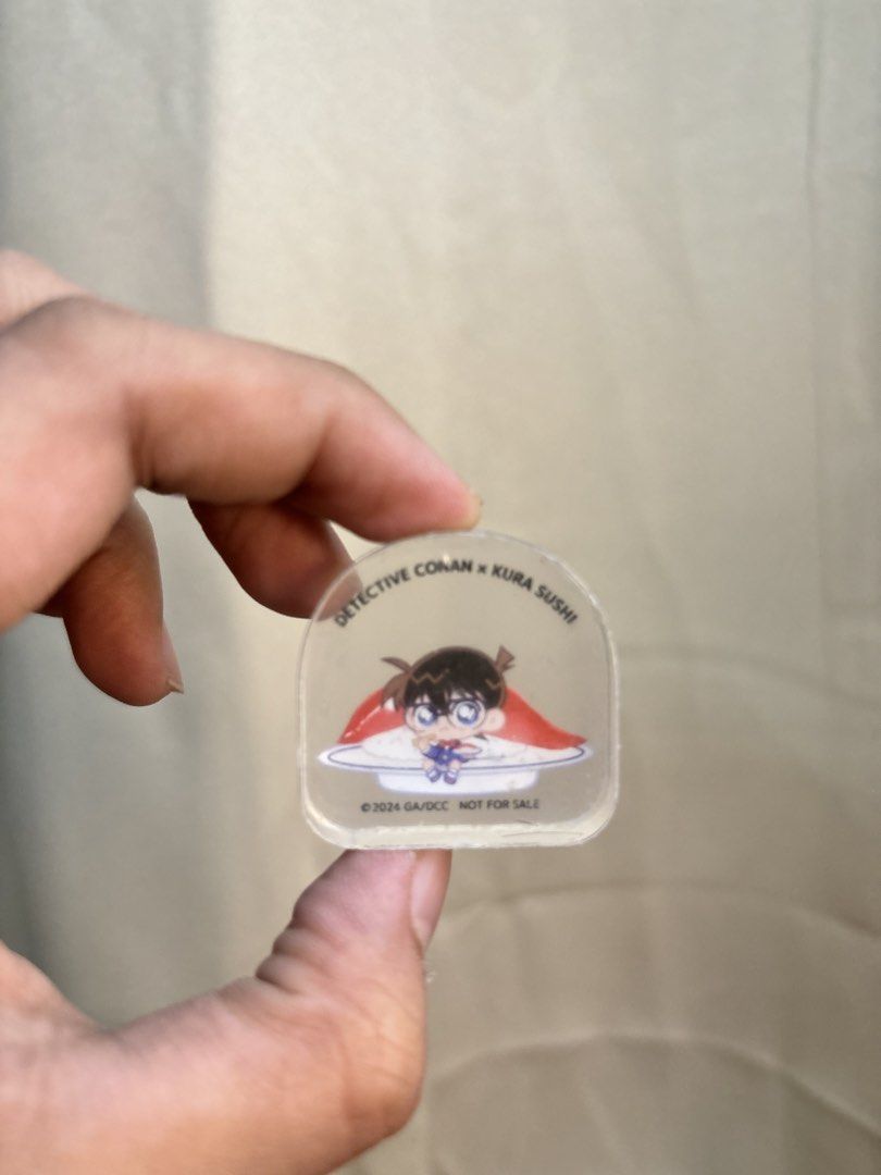 Detective Conan Merch (Category: Character Goods) located in Quezon City. Submitted by strawberrycutie (Listing ID 1454502652, Image 1). Description: -Has protective film pa -Selling as is (what you see is what you get) -No return/refund, kindly manage your expectations as this is a preloved item -Shipping via J&T or Lalamove only (no rush shipping).