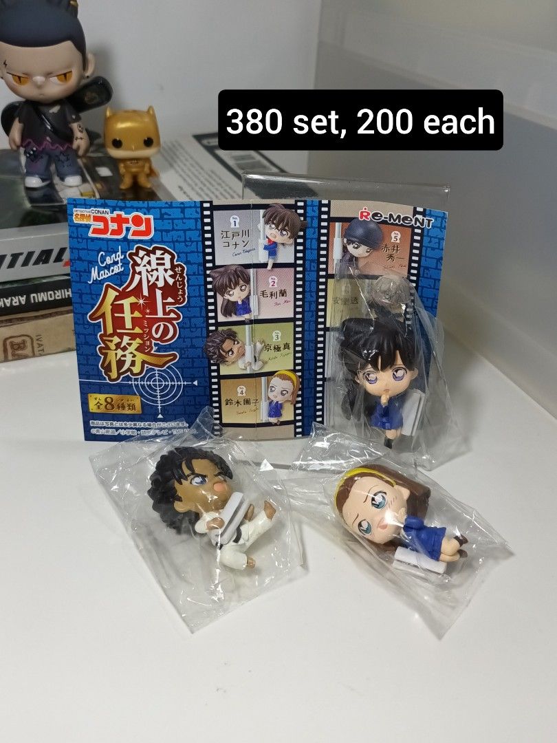 Detective Conan Re-ment (Category: Figurines & Statues) located in Manila. Submitted by dmgstuff (Listing ID 1454537603, Image 2). Description: .