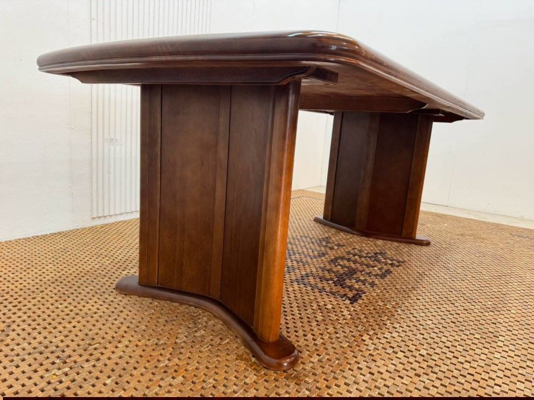 Dining Table (Category: Tables & Sets) located in Meycauayan. Submitted by marygracecasimiro (Listing ID 1454369313, Image 3). Description: Elegant SOLID WOOD 8 Seater Dinining Table Price: 16,500 L71 x W35.5 x H27 In good condition♥️.