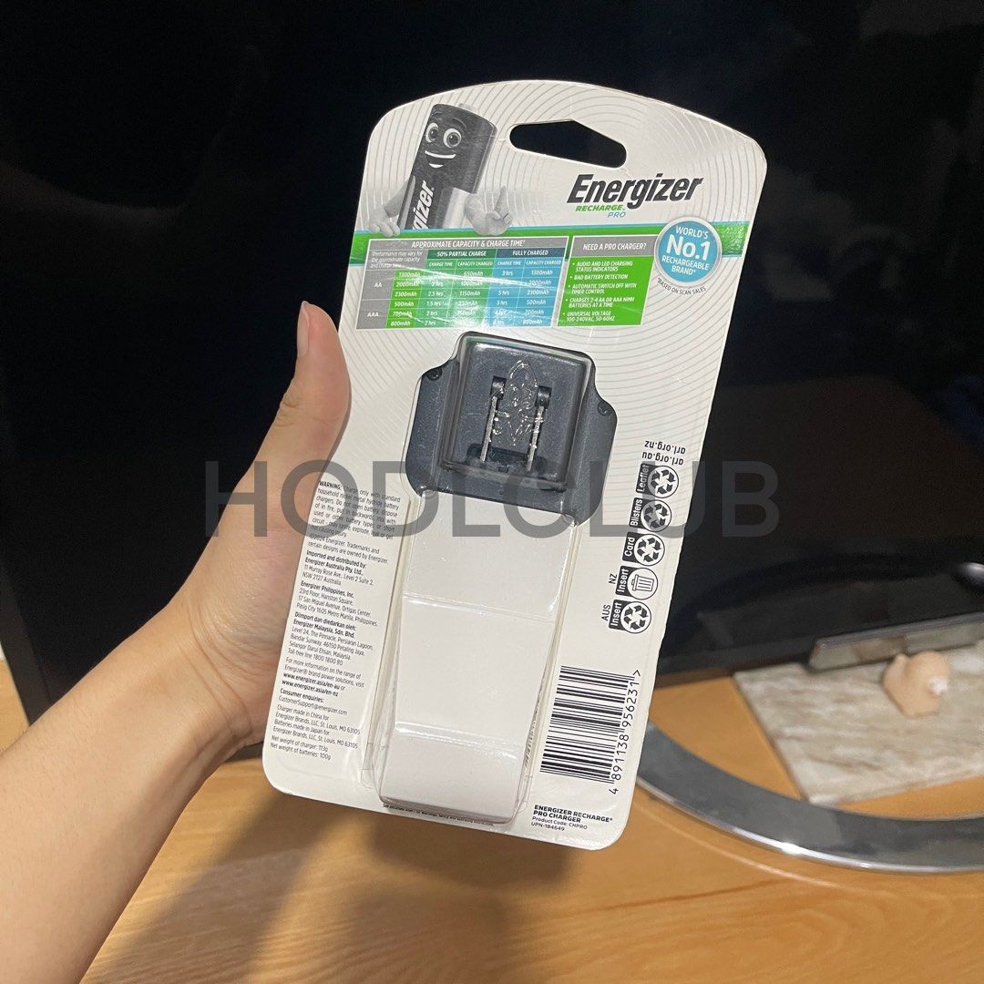 Energizer Recharge Pro (Category: Batteries & Chargers) located in Manila. Submitted by hodlclub (Listing ID 1454496420, Image 2). Description: Brand new and sealed from USA 🇺🇸.