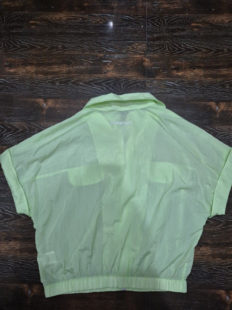Essentials Windbreaker (Category: Others Tops) located in Santa Cruz. Submitted by deenem (Listing ID 1454502014, Image 3). Description: Bust: 24(48) Lenght: 23.
