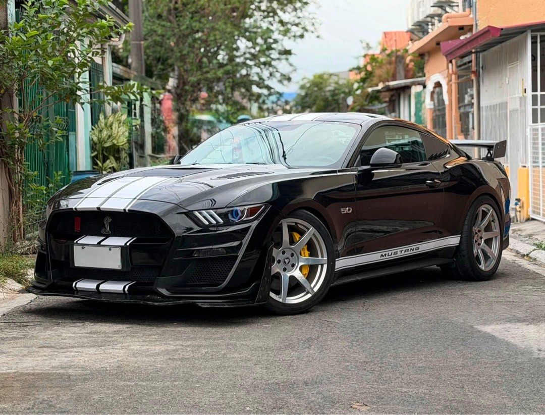 Ford Mustang 5.0 GT Auto (Category: Used Cars) located in Manila. Submitted by quality_cars (Listing ID 1454529151, Image 3). Description: FOR SALE‼️ “COBRA SHELBY INSPIRED” 🐍 2016 Ford Mustang 5.0 GT Orig papers registered 2027 Automatic with paddle shifter V8 engine american muscle car 2 original remotes, 18k+ orig odo Casa maintained unit since day 1 Complete & updated casa records Newly PMS @FORD marilao casa Fresh and well maintained unit N
