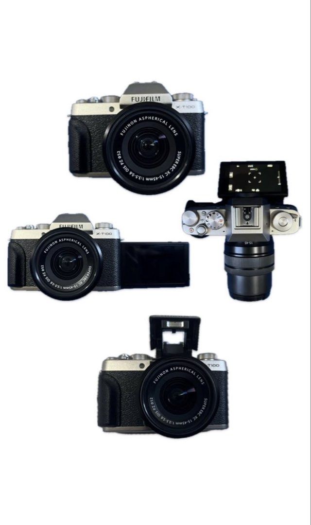 Fujifilm XT-100 (Category: Cameras) located in Manila. Submitted by itsmechel24 (Listing ID 1454534211, Image 1). Description: Fujifilm X-t100 No issue Minimal use Inclusions: -charger -battery -bag -strap -lens -lens cap -microphone .