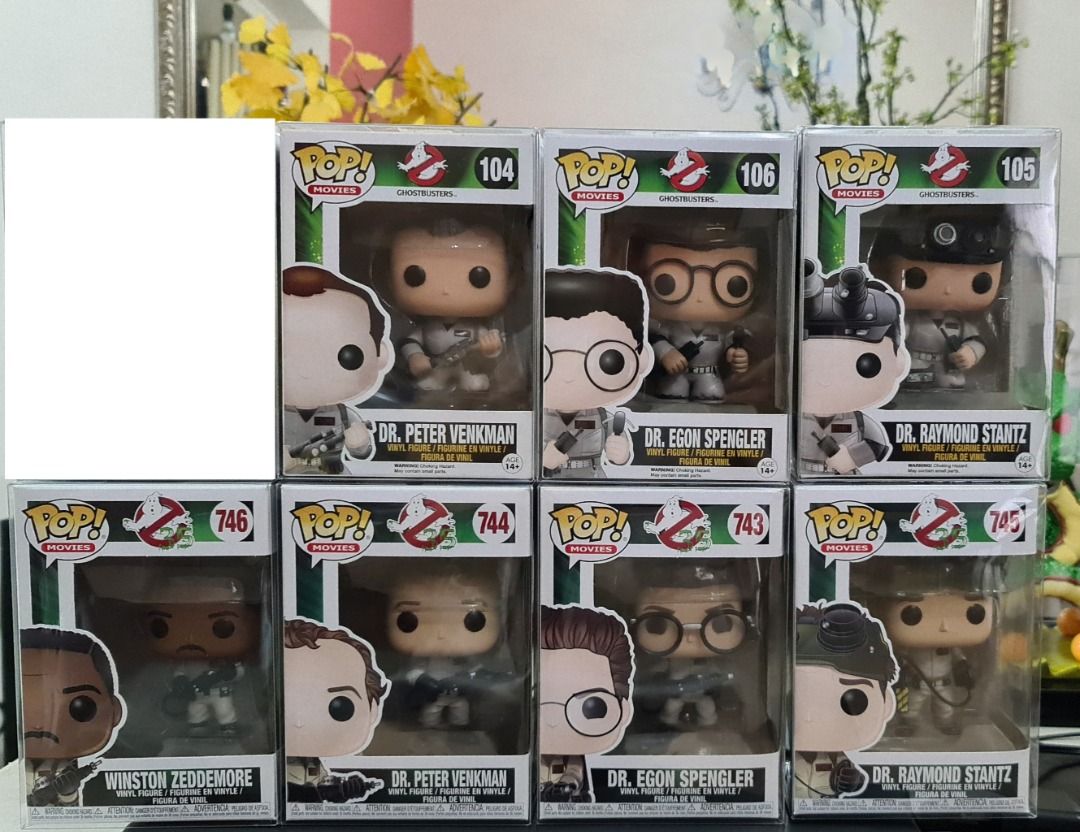 Funko The Flash, Ghostbusters, Fievel, Pudding Hugo, Dalmatians (Category: Designer & Blind Box Toys) located in Quezon City. Submitted by topgun2478 (Listing ID 1454501569, Image 2). Description: **Authentic Funko Pops** The Flash Glow in the Dark Amazon Exclusive (9-9.5/10) - P900 Pudding Hugo Flocked (9/10) - P500 Fievel (slight tear at upper right flap) - P300 Ghostbusters OG and 35th Anniversary Set - (8.5-9/10) P3500 101 Dalmatian Funko Min