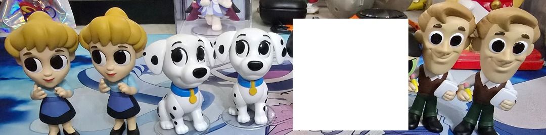 Funko The Flash, Ghostbusters, Fievel, Pudding Hugo, Dalmatians (Category: Designer & Blind Box Toys) located in Quezon City. Submitted by topgun2478 (Listing ID 1454501569, Image 3). Description: **Authentic Funko Pops** The Flash Glow in the Dark Amazon Exclusive (9-9.5/10) - P900 Pudding Hugo Flocked (9/10) - P500 Fievel (slight tear at upper right flap) - P300 Ghostbusters OG and 35th Anniversary Set - (8.5-9/10) P3500 101 Dalmatian Funko Min