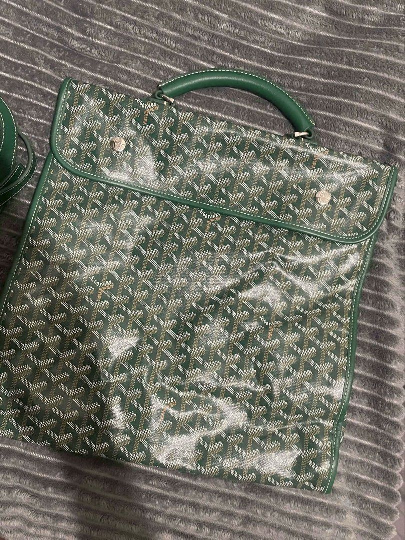 Goyard Saint Leger Backpack (Category: Luxury Bags & Wallets) located in Paranaque City. Submitted by agsellsdiff (Listing ID 1454555034, Image 2). Description: Goyard Saint Leger Backpack Date of purchase: 2025 in Milan Excellent condition No scratches, no rubs, no fades. Inclusions: Dustbag & item 🏷️ ₱75k 📍 Parañaque 📦 Pick-up and meet-up only. Thanks!.