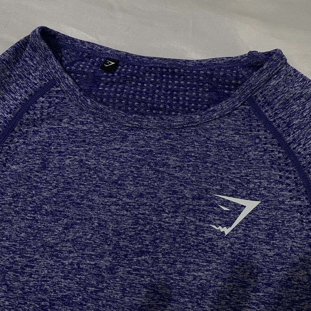 GYMSHARK FULL LENGTH LS (Category: Activewear) located in San Carlos. Submitted by finest_selection (Listing ID 1454520742, Image 3). Description: GYMSHARK FULL LENGTH LONGSLEEVES S-M Super like new; with thumbhole.