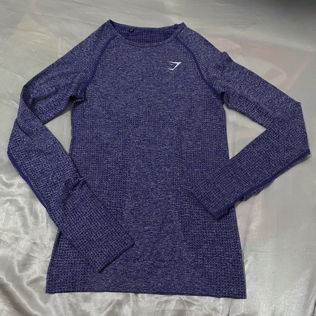 GYMSHARK FULL LENGTH LS (Category: Activewear) located in San Carlos. Submitted by finest_selection (Listing ID 1454520742, Image 1). Description: GYMSHARK FULL LENGTH LONGSLEEVES S-M Super like new; with thumbhole.