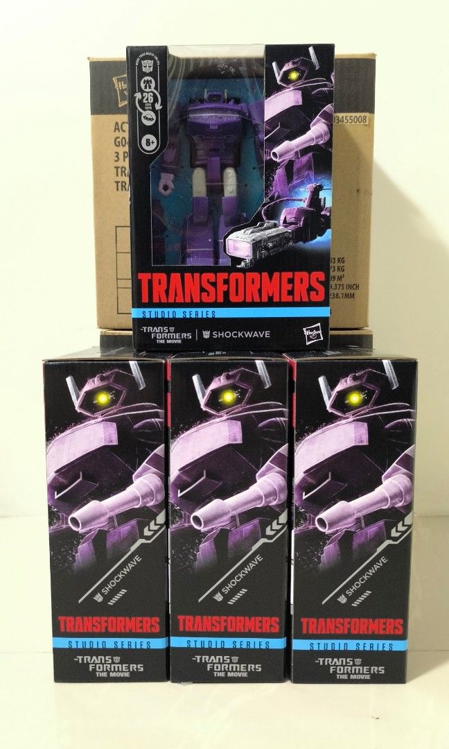 Hasbro Transformers Studio Series Shockwave (Category: Figurines & Statues) located in Manila. Submitted by chiyosake_villanuevav (Listing ID 1452629246, Image 1). Description: Brand New Hasbro Transformers Studio Series Shockwave from Pop & Prome Toys Ph (facebook).