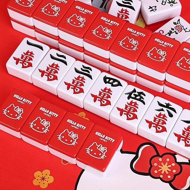 Hello Kitty Mahjong Set with Customized Leather Case (Category: Board Games & Puzzles) located in Manila. Submitted by litphilofashion (Listing ID 1454519114, Image 2). Description: .