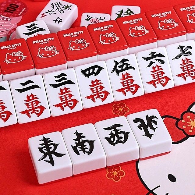 Hello Kitty Mahjong Set with Customized Leather Case (Category: Board Games & Puzzles) located in Manila. Submitted by litphilofashion (Listing ID 1454519114, Image 3). Description: .