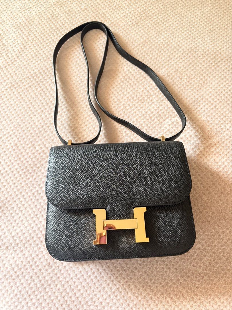 Hermes Constance 18 Rosegold hardware (Category: Luxury Bags & Wallets) located in Naga. Submitted by christinescollections (Listing ID 1454448271, Image 2). Description: In great condition. Comes complete except receipt but with legit grails certificate..