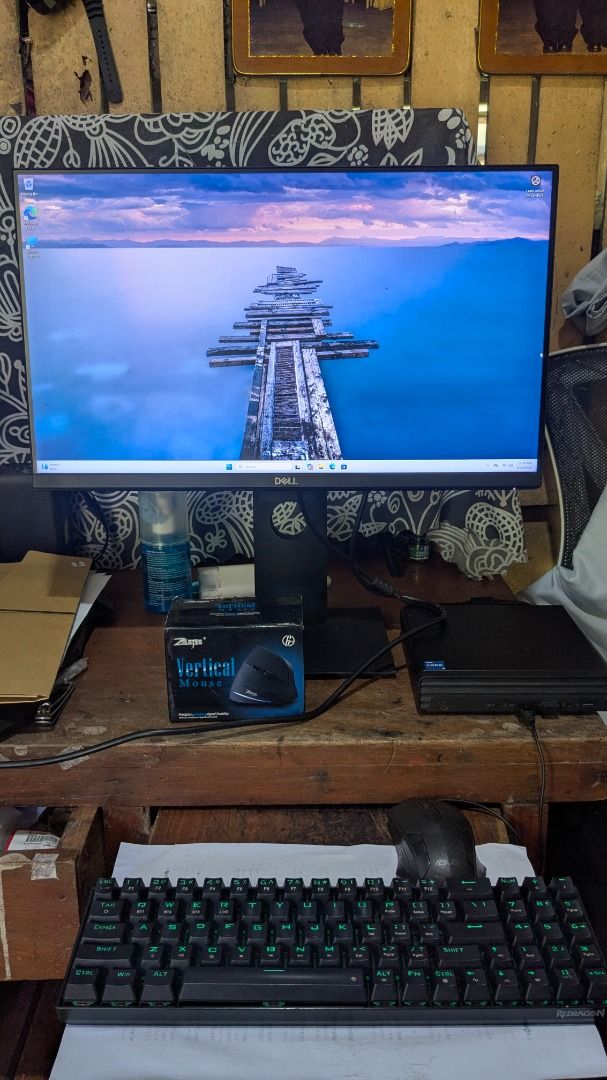 HP Desktop Computer Set i5 12th Gen 32 Gb RAM (Category: Desktops) located in Sorsogon. Submitted by chachi.chill (Listing ID 1454500917, Image 3). Description: HP Pro Mini Desktop Set for sale. Includes (1) HP CPU, (2) Gaming Mouse, (3) Mechanical Keyboard, and (4) Dell Frameless Monitor. RFS: Need funds for medical expenses. Gubat, Sorsogon location. PM po for offers thank you HP Pro Mini 260 G9 CPU - Processor (CPU): 12th Gen. Intel Core i5-12