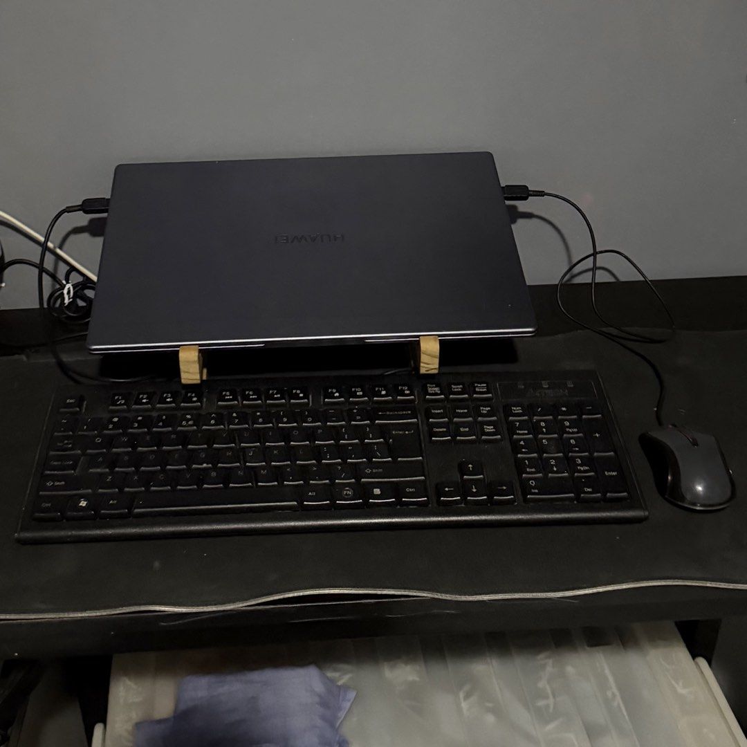 Huawei D15 laptop (Category: Laptops & Notebooks) located in Manila. Submitted by luxxz (Listing ID 1454501127, Image 2). Description: - Huawei Laptop for Sale - Processor: AMD Ryzen 5 3500U with Radeon Vega Mobile Gfx - RAM: 8GB - Storage: 1.14TB - Operating System: Windows 11 Pro - Includes: Original Charger - Ideal for: Everyday use, productivity, and work tasks -Well taken care of - Free keyboard and mouse - Perfect for wfh and students (Used