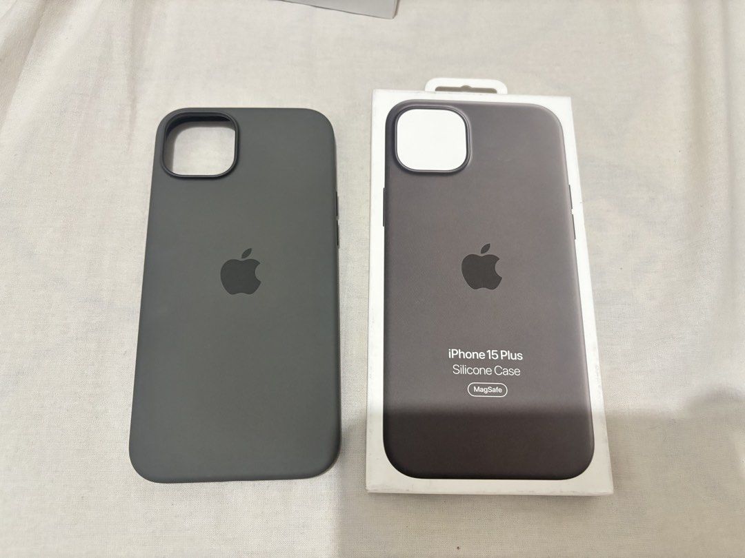 IPhone 15 Plus Silicon Case and Clear Case (Category: Cases & Sleeves) located in Quezon City. Submitted by ccloset_ (Listing ID 1454458934, Image 3). Description: Take All: ₱1,150 Per Piece: ₱600 -All original -Clear case is unopened/unused -Silicone case is opened but used only once -Both are in good condition and well taken care of.