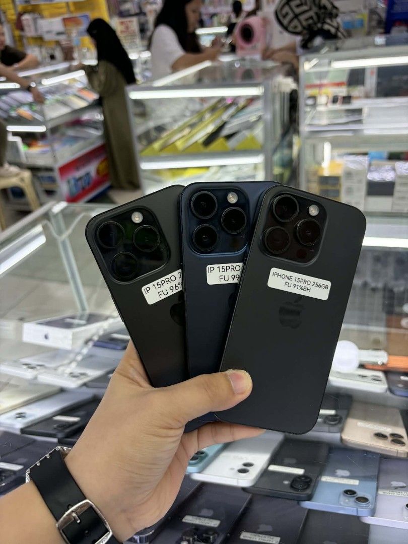 Iphone 15 Pro 256gb FU NTC No issue (Category: iPhone 15 Series) located in San Juan City. Submitted by keannagadgetph (Listing ID 1454379209, Image 2). Description: Available for today's. IPhone 15pro 256gb Good bh Factory unlock 95% Makinis No issue Ntc approved Accepting swap / Trade in / installment / walk in For fast transaction 09777177470 look for alyanna Fb page : javeds gadget shop.