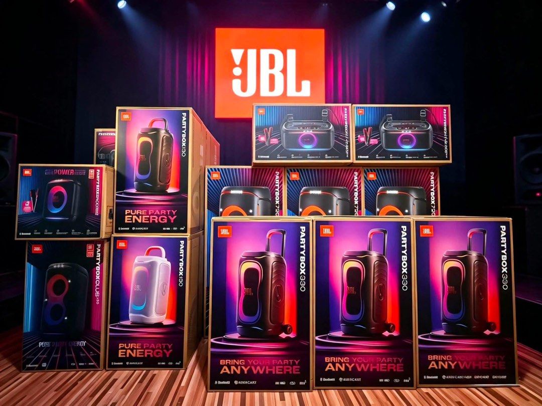 JBL PARTYBOX 330 (Category: Portable Music Players) located in Quezon City. Submitted by jhaybl (Listing ID 1454465446, Image 2). Description: 🔥 NEW JBL PARTYBOX 330 – AVAILABLE ONHAND! 🔥 Handa na bang i-level up ang party? 🎉 Experience the bagong JBL PARTYBOX 330 na may mas malakas na JBL Pro Sound, mas astig na light show, at mas solid na performance! BLACK 26K WHITE 27K ✅ Brand New ✅ Available Onhand ✅ 1 Year Service Warranty ✅ 7 Days Repla